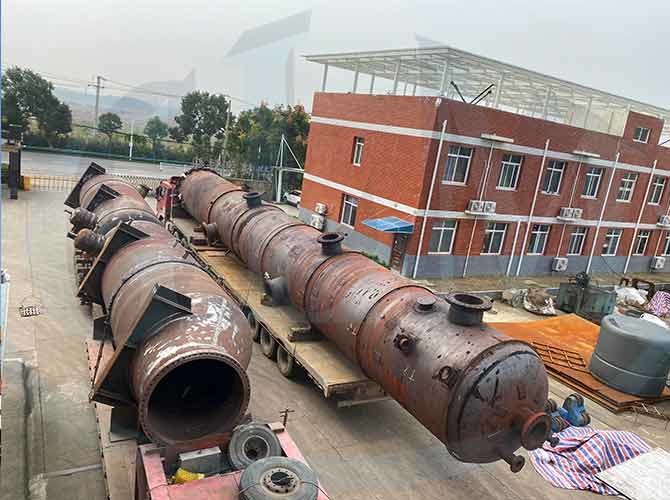 के बारे में नवीनतम कंपनी का मामला खारापन संयंत्रों के लिए टोरिस्फेरीकल सिर डिश एंड