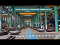 डिश हेड्स कार्बन स्टील पोत के सिर