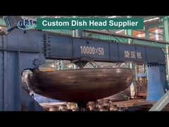 औद्योगिक अण्डाकार डिश-हेड, कार्बन स्टील पोत डिश समाप्त होता है