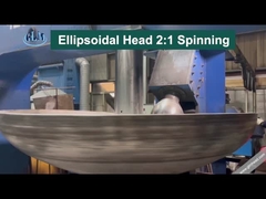 4500 मिमी व्यास निर्बाध डिश टैंक सिर पाइप फिटिंग कैप मिश्र धातु स्टील दीर्घवृत्त अंत