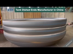 क्रायोजेनिक उद्योग के लिए गर्म बनाने वाले कार्बन स्टील के डिश सिर