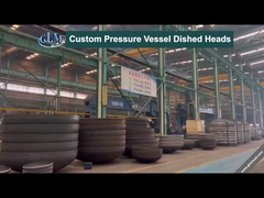 एएसएमई स्टैम्प कार्बन स्टील दबाव उपकरणों के लिए अण्डाकार डिश कैप