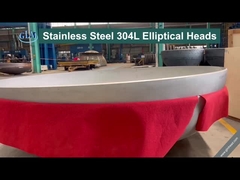 जीबी एएसएमई स्टेनलेस स्टील डिश एंड्स वाणिज्यिक इंटरटेक टैंक हेड्स दीर्घवृत्तीय 300 मिमी