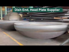 कार्बन स्टील डिश टैंक सिर, रासायनिक टैंक डिश समाप्त होता है