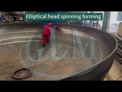 कार्बन स्टील सेमी एलिप्टिकल हेड स्पिनिंग फॉर्मिंग