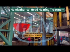 ASME पॉलिश हेमिस्फेरिकल डिश हेड,टैंक तल