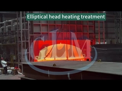 अनुकूलित निर्माण विधि हॉट फॉर्मिंग अण्डाकार-डिश-हेड SAMEU प्रमाणन के साथ