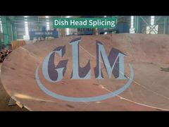 आकार की कोई ऊपरी सीमा नहीं होने पर अनुकूलित बड़े डिश वाले सिर