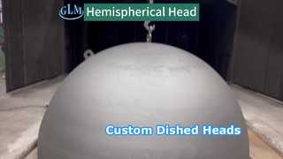 हीटिंग और शमन से उच्च गुणवत्ता वाले अर्धगोलाकार अंत कैप का उत्पादन होता है।