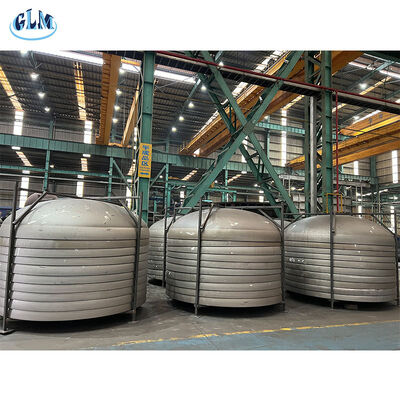 पेट्रोकेमिकल अनुप्रयोगों में 10% कमी अनुपात के लिए 2-300 मिमी मोटाई और पॉलिशिंग सतह उपचार के साथ दीर्घवृत्तीय डिश हेड