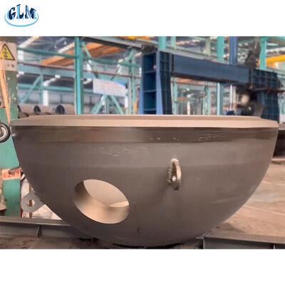 मानकों (जैसे GB/T 21515, ASME, आदि) के अनुसार गोलाकार या अण्डाकार छिद्रों वाले गोलार्ध शीर्ष