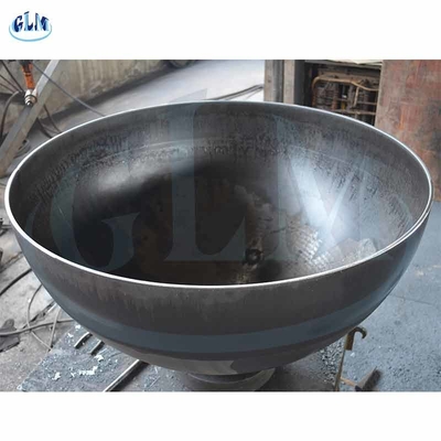 ASME VIII दबाव पोत गुंबद अंत Q235 स्टील डिश सिर टैंक के लिए निर्बाध पाइप