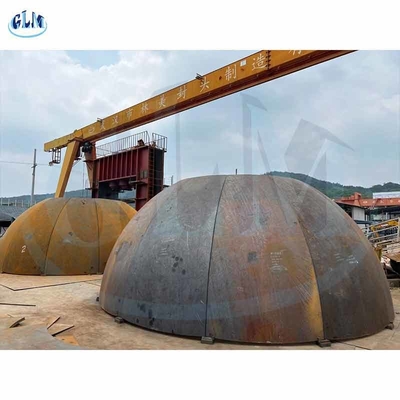 ASME SA516-70 गोलार्धीय दबाव पोत डिश सिर 40.5 ¢ आईडी X.250 मिन
