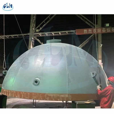 कार्बन स्टील गोलार्ध सिर 2360 मिमी व्यास 10 मिमी मोटाई