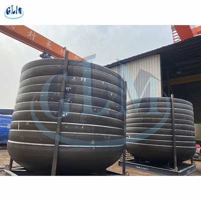 SA516 GR70 अर्ध अण्डाकार सिर 5000mm व्यास 18mm मोटाई