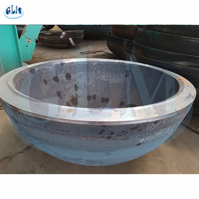 कार्बन स्टील दीर्घवृत्तीय डिश सिर व्यास 900mm मोटाई 80mm