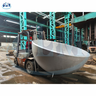 कार्बन स्टील अर्धगोलाकार अंत टोपी व्यास 3800mm मोटाई 60mm