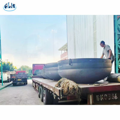टीओएफडी निरीक्षण के साथ भंडारण टैंकों के लिए गर्म आकार कार्बन स्टील डिश सिर