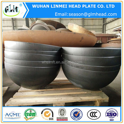 स्टोरेज टैंक और बॉयलर के लिए अनुकूलित कार्बन स्टील फ्लैट डिश्ड हेड