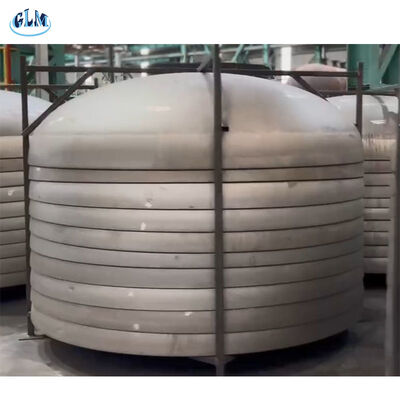 सैंडब्लास्टिंग एलिप्सॉइडल डिश एंड मोटाई 2 मिमी से 300 मिमी तक जंग प्रतिरोधी अनुप्रयोगों के लिए पेंटिंग सहित