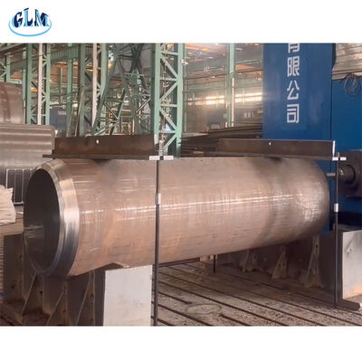 औद्योगिक अनुप्रयोगों के लिए 3 मिमी-200 मिमी मोटाई के साथ गर्म प्रेसिंग के साथ अनुकूलन योग्य कार्बन स्टील डिश टैंक हेड