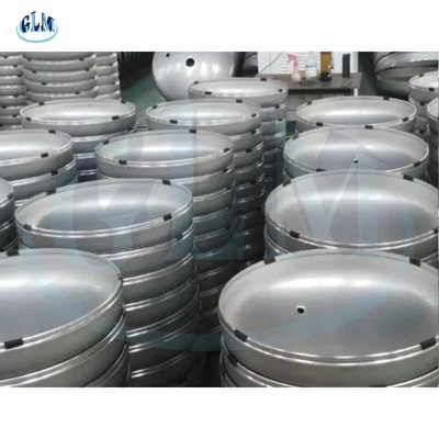 SS304 ASME 5000MM 40in धातु टैंक अंत टोपी पाइप फिटिंग के लिए अण्डाकार डिश अंत