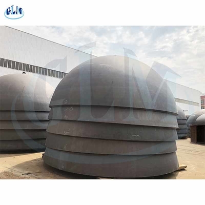 3.5" 100mm दबाव पोत डिश सिर एल्यूमीनियम टैंक स्टेनलेस स्टील 304L