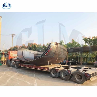 3 मिमी 2 से 1 अर्ध अण्डाकार सिर कोल्ड प्रेस Q235 100 मिमी स्टेनलेस स्टील डिश अंत