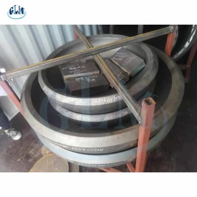 Ss304 100 मिमी स्टेनलेस स्टील गोलार्द्ध डिश अंत जस्ती सतह