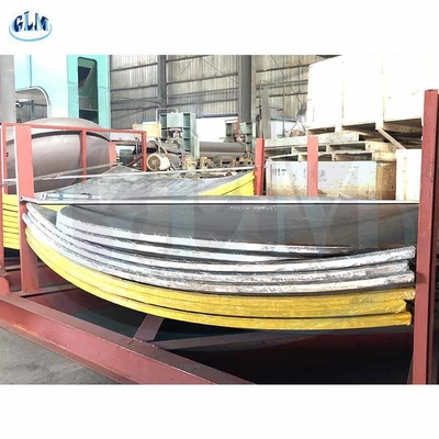 4000 मिमी एलएनजी एलपीजी टैंक गोलाकार सिर गर्म बनाने ASME Torispherical डिश अंत