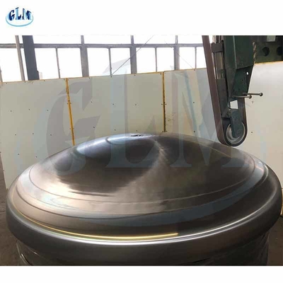 ANSI ग्रेड 2 टाइटेनियम स्टेनलेस स्टील Torispherical डिश सिर के अंत
