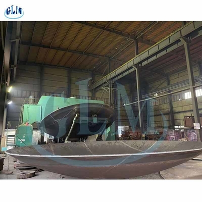 ASME GB कार्बन स्टील गोलाकार सिर P355GH गोलार्ध टैंक के लिए