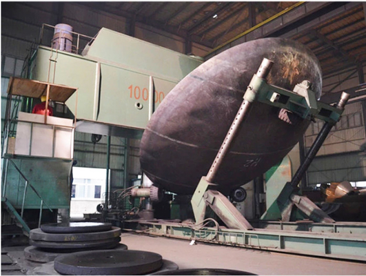 1000MM 10000MM स्टेनलेस स्टील डिश सिर पाइप फिटिंग अंत टोपी ASME