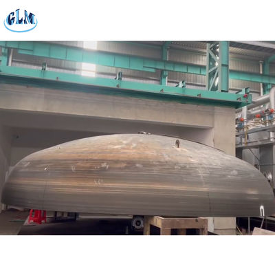 5-300 मिमी मोटाई गर्म ठंडा दबाने Asme दीर्घवृत्त सिर के अंत टोपी