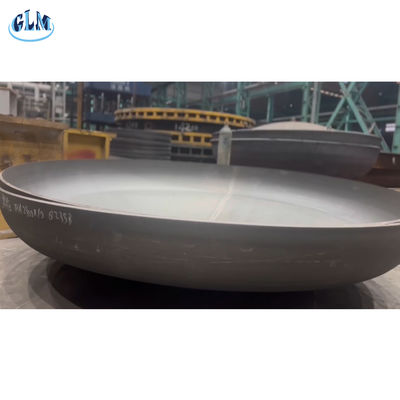 Q235B कार्बन स्टील टोरोस्फेरिकल डिश्ड हेड एंड हीट ट्रीटमेंट और उच्च मानक के साथ