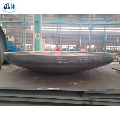 4200 मिमी व्यास टोरोस्फेरिकल डिश्ड हेड जिसमें अनुकूलन योग्य दबाव और वेल्डिंग कनेक्शन है