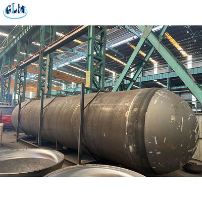 हाइड्रोस्टैटिक टेस्ट द्वारा सत्यापित कार्बन स्टील SA-516 ग्रेड 70 अनुप्रयोगों के लिए हॉट फोर्जिंग प्रक्रिया प्रेशर वेसल डिश्ड हेड