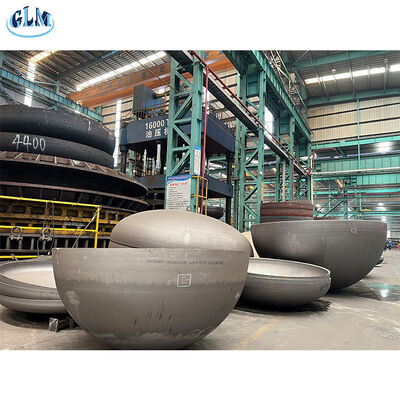 ASME GLM मानक दबाव वाहिकाओं और भंडारण टैंकों के लिए गोलार्ध शीर्ष