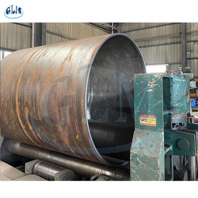 SS304 रोल्ड स्टील सिलेंडर रसायन उद्योग के लिए स्टेनलेस स्टील प्लेट रोलिंग