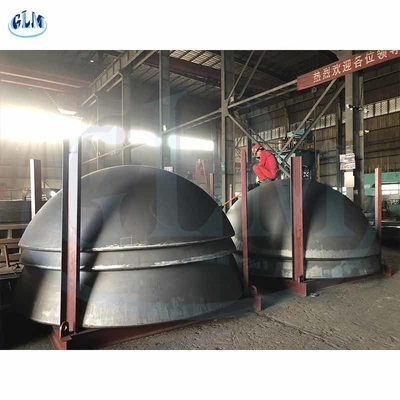 SA516 Gr70 89 मिमी गोलार्ध सिर दबाव पोत अंत टोपी अर्ध गोलार्ध स्पिनिंग पाइप